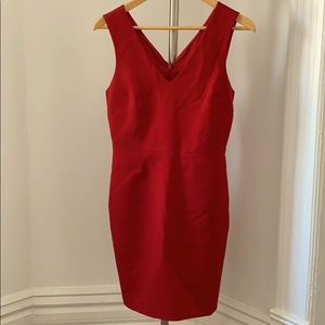 Banana Republic Red Sheath Dress